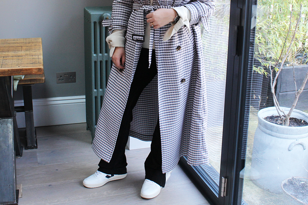 Gingham Trench5