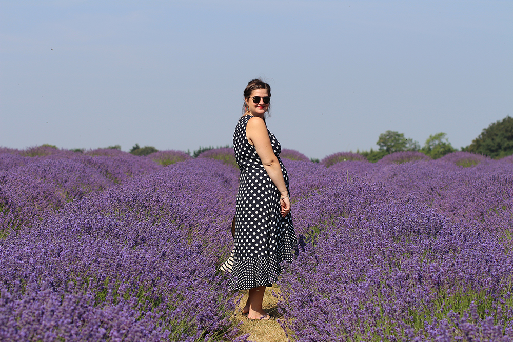 polkadot dress