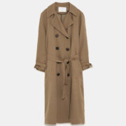 Zara linen trench coat