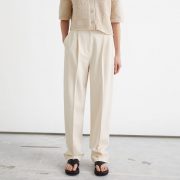 And other stories tailored trousers and sandals